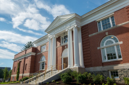 The newly renovated Hamilton Smith Hall at the University of New Hampshire in Durham