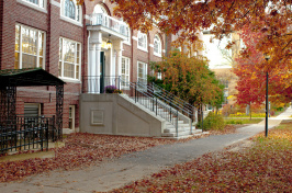 Huddleston Hall at the University of New Hampshire, home of the Carsey School for Public Policy