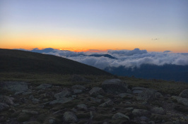 Sunrise on Mount Guyot in New Hampshire's Twin Range