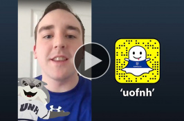 Sean Hickey takes over UNH's Snapchat