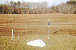 A SnowScale is installed at the Kingman Research Farm in Madbury.