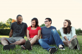 Image of a group of teens.