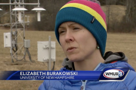 UNH climate scientist Elizabeth Burakowski on WMUR