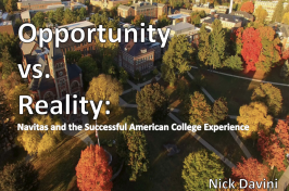 Opportunity vs Reality: International students and the American college experience by Nick Davini
