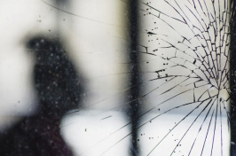 image of broken glass