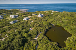 aerial view of Shoals Marine Laboratory