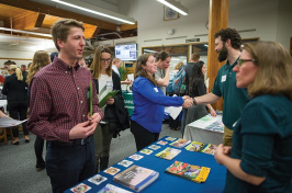 Students at St. Marten Career Exploration Office