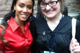 Hannah and actress Jada Pinkett-Smith