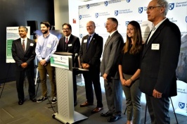 UNH and Eversource stakeholders at Parsons Hall