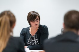 Image of Julia in the classroom