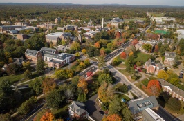 aerial view of campus