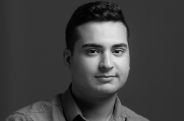 Hassan Essa '19, a recent graduate of UNH Manchester's politics and society program