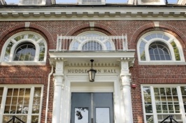 Entrance to Huddleston Hall