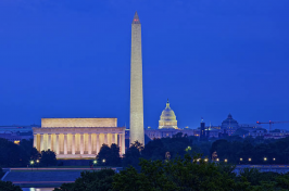  Washington D.C. skyline at night 