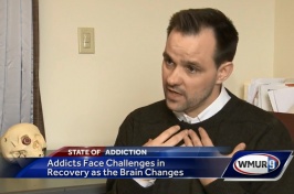 In the News: Daniel Seichepine Talks Heroin's Effects on Brain on WMUR