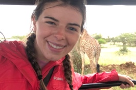 Daisy Burns studies animals in their own habitat while abroad in Tanzania.