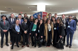 The UNH Model UN team