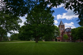 Thompson Hall in summer 