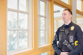 UNH Police Sergeant Balances the Badge and the Books