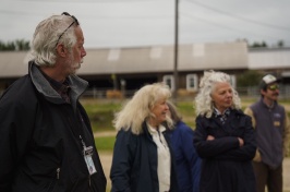 NH legislators visit the UNH Organic Dairy Research Farm
