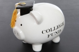 College fund piggy bank