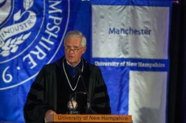 Mark Huddleston at UNHM Commencement