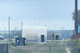 a painting by Craig Hood, UNH Professor of Art and Chair of the Department of Art and Art History