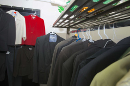 donated suits from career closet