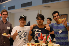 UNH students from around the globe