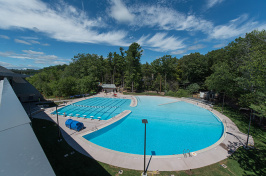 UNH's new outdoor pool