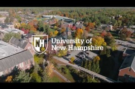 An Aerial Tour of UNH's Peak Fall Foliage