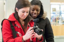 breanna edelstein and ericka depervil with camera