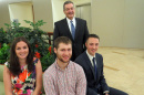 UNH student interns at Fidelity