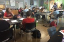 students in a classroom