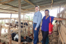 Drew Conroy with Rwandan colleague Aurore Ugirabe