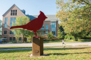 Cardinal sculpture