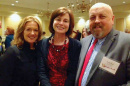 Karen Andreas '88, Jane Harrigan and David Olson '92