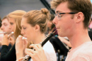 Members of the UNH Wind Symphony