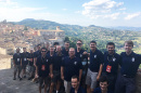UNH jazz students in Italy