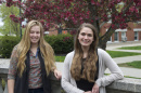 Jordan Garrett '20 and Caitlin Burnett '20