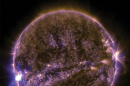 solar flares on the sun (NASA / SDO)