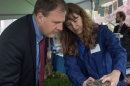 New Hampshire Gov. Chris Sununu and a UNH researcher