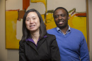 Associate professors of decision sciences Khole Gwebu and Jing Wang help small- and medium-sized businesses navigate the threats of cyber attacks. 