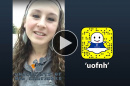 Nicki Moody takes over UNH's Snapchat account