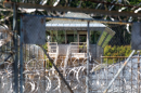 the guard tower at the New Hampshire state prison in Concord, N.H. (AP Photo/Jim Cole)