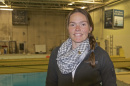 Salme Cook, an oceanography Ph.D. student 