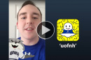 Sean Hickey takes over UNH's Snapchat