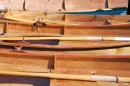 Row boats and oars