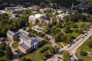 aerial view of UNH's Durham campus