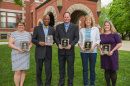 Five UNH employees who received the 2018 Presidential Award of Excellence 